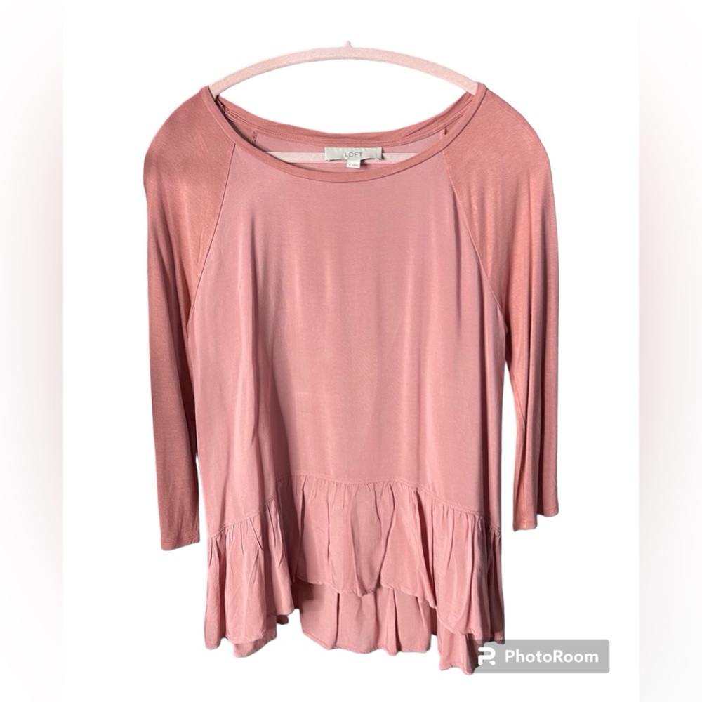 LOFT Peplum Top SzM